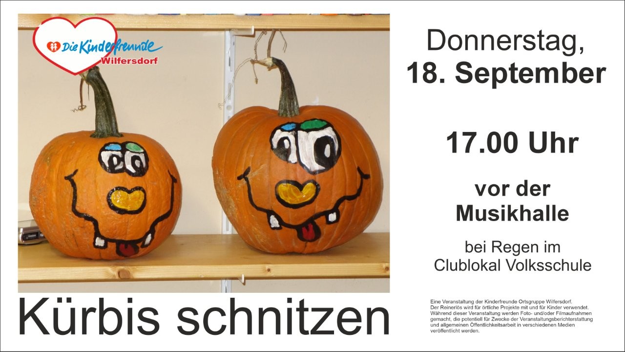 Kürbis schnitzen